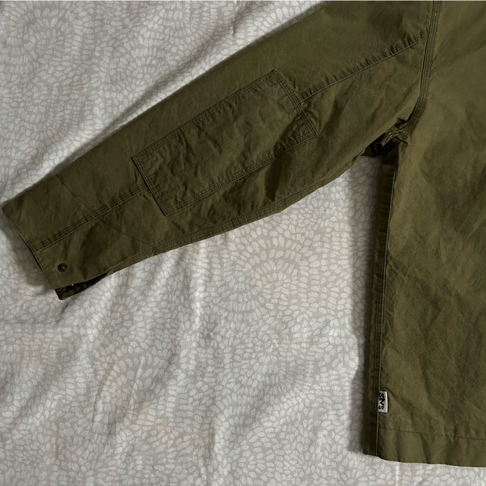 SneakersnStuff “SNS” Waxed Cotton Construction Jacket Size XSmall - Picture 5 of 6